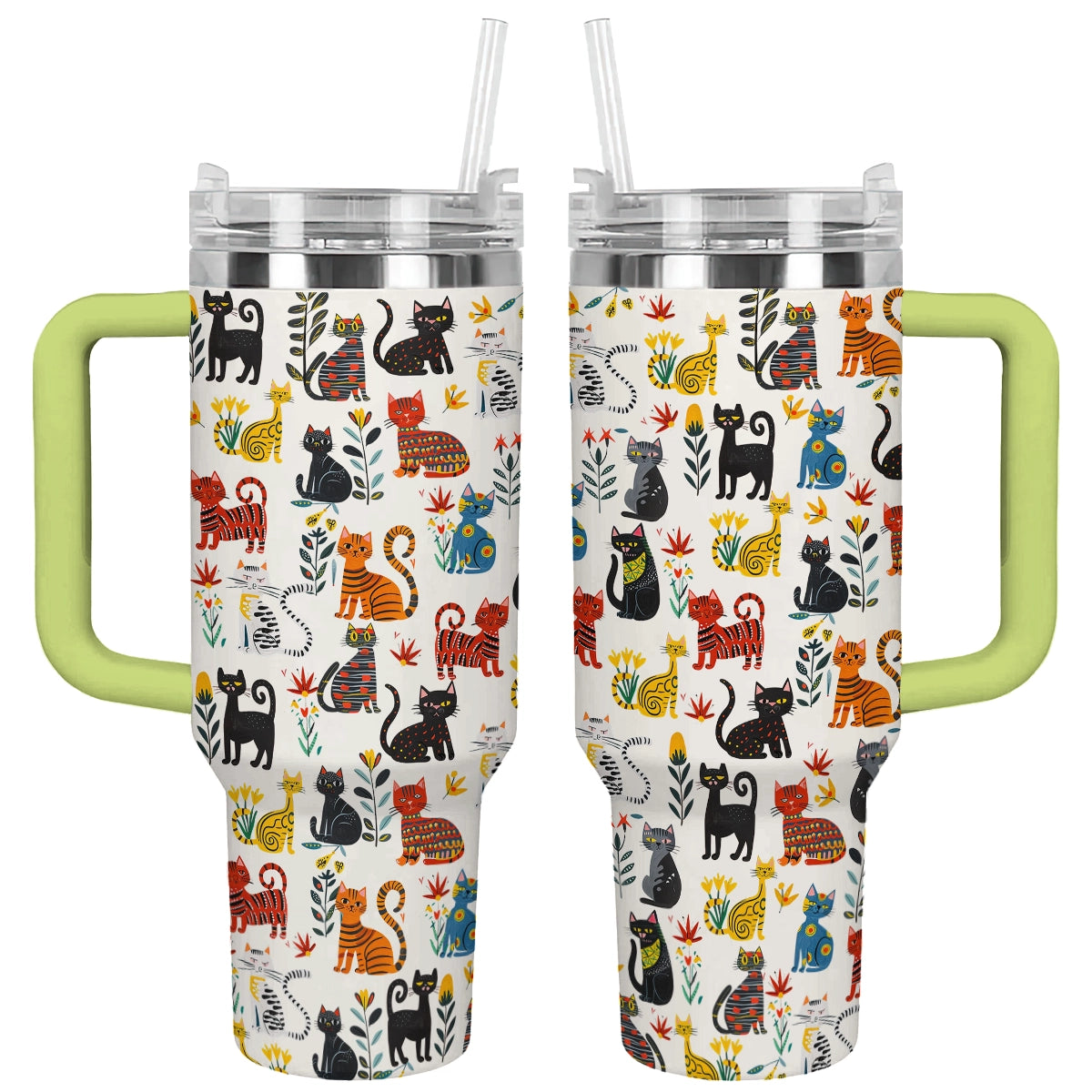 Shineful Tumbler Cute Whimsical Cat