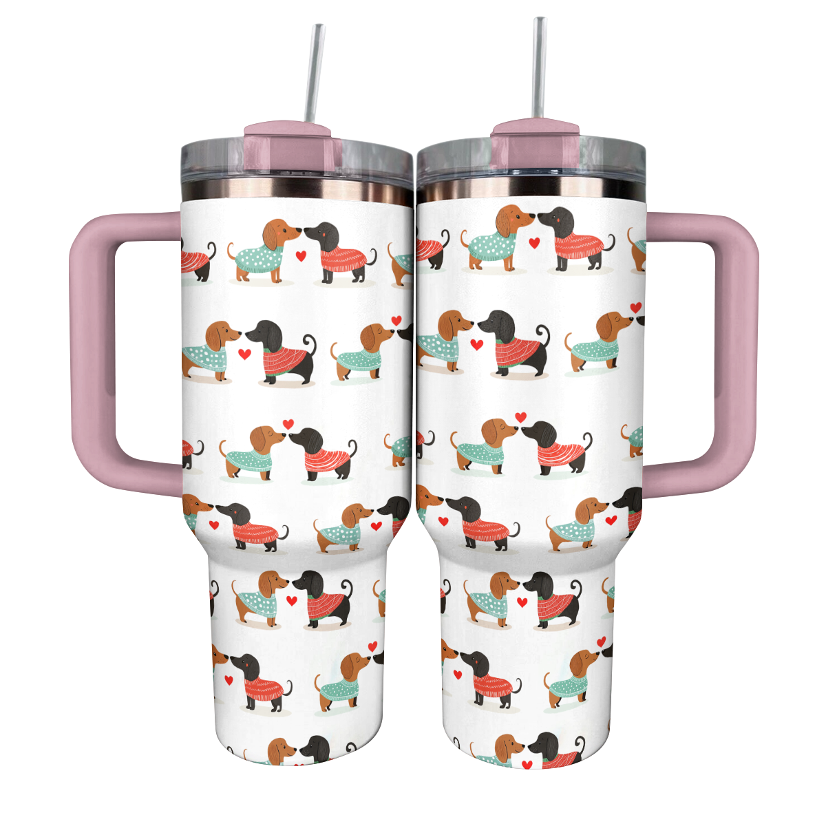 Shineful Tumbler Cute Dachshund Sweetheart