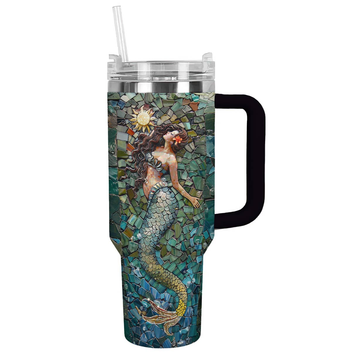 Shineful Tumbler Mermaid Mosaic