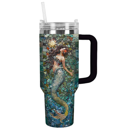 Shineful Tumbler Mermaid Mosaic