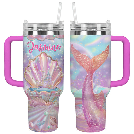 Shineful Tumbler Personalized Mermaid Enchanted Seas