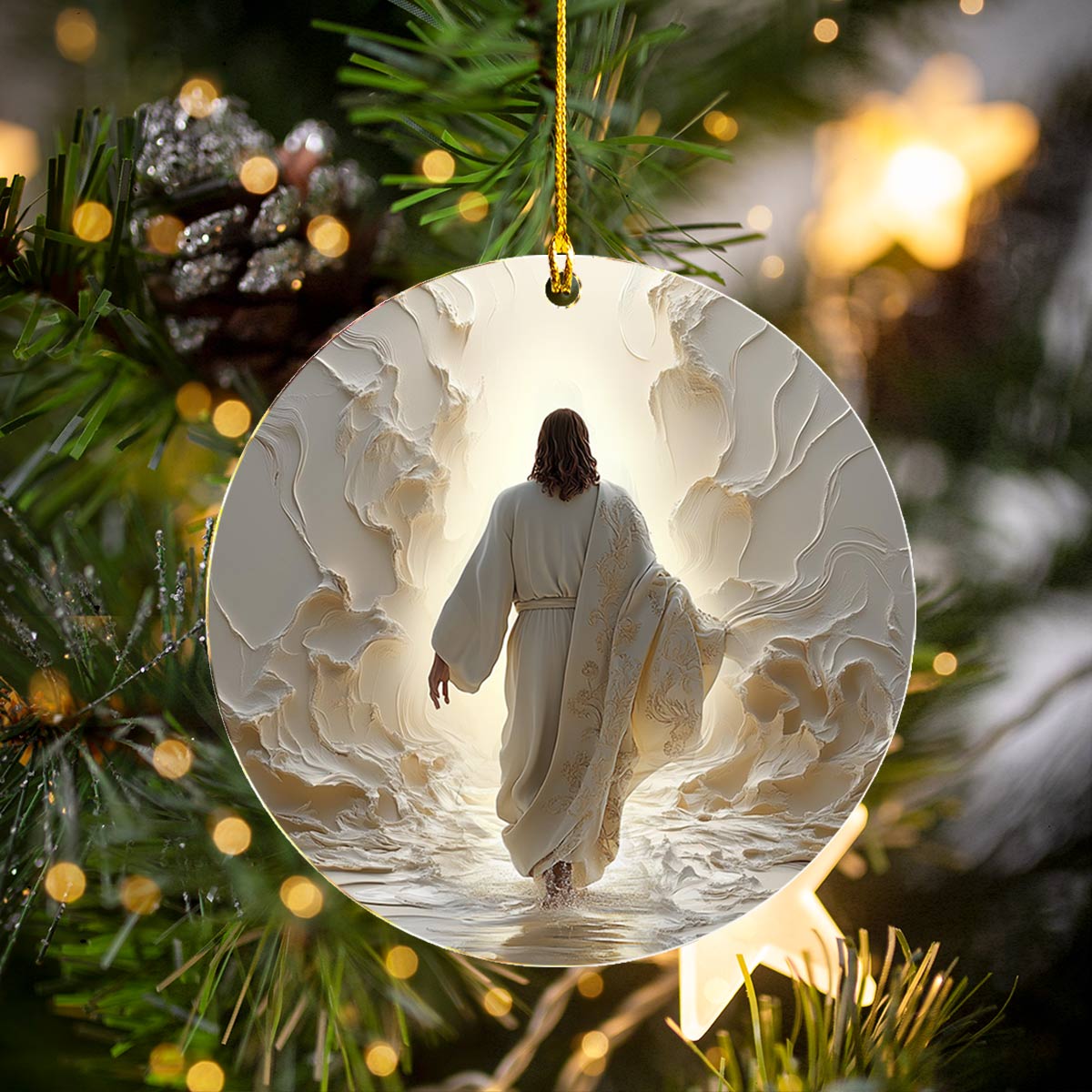 Shineful 2D Acrylic Ornament Walk of Faith