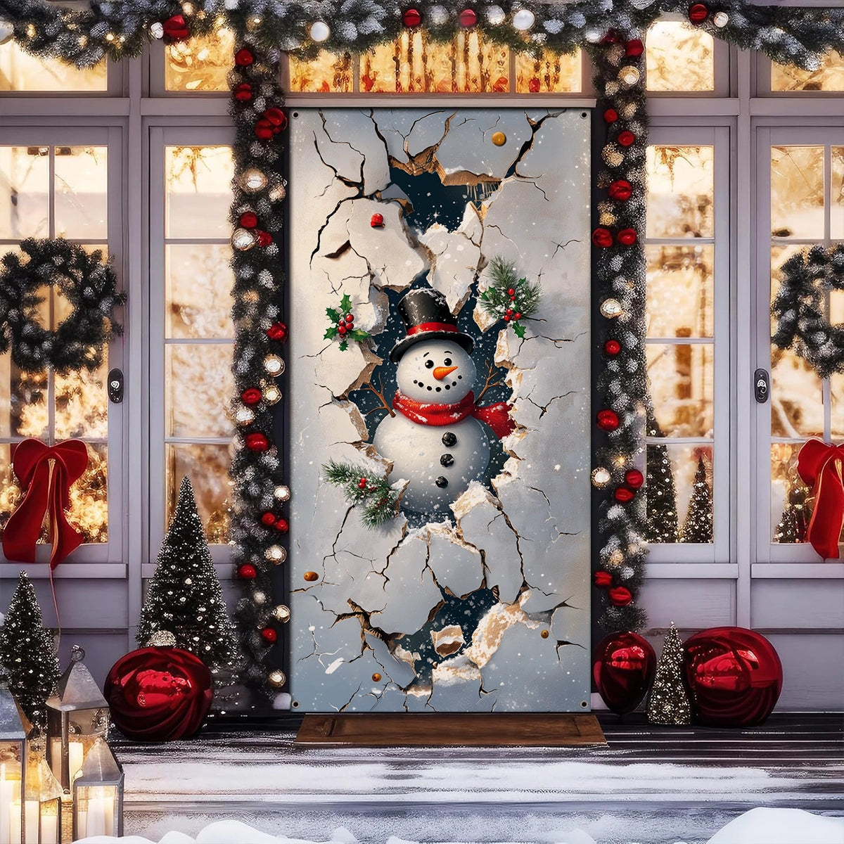 Shineful Door Cover - Frosty’s Festive Breakthrough