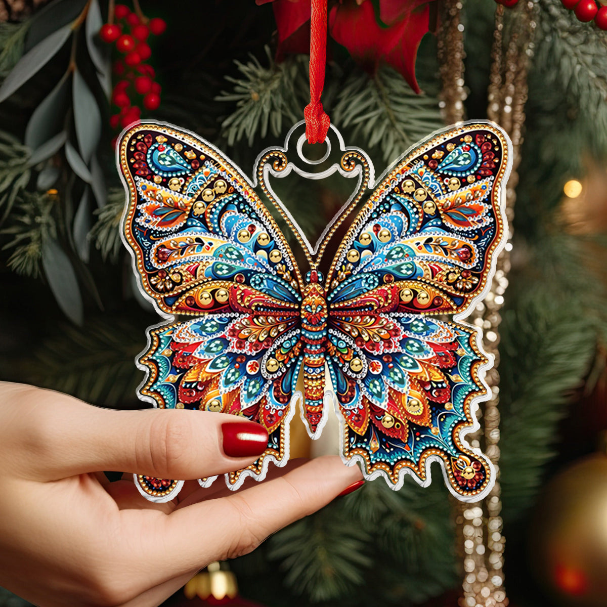 Shineful 2D Acrylic Ornament - Exquisite Butterfly Collection