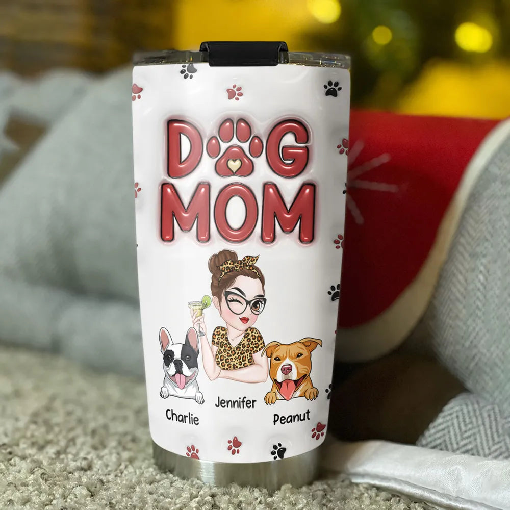 Shineful Lovely Dog Mom - Personalisierter 20oz-Becher