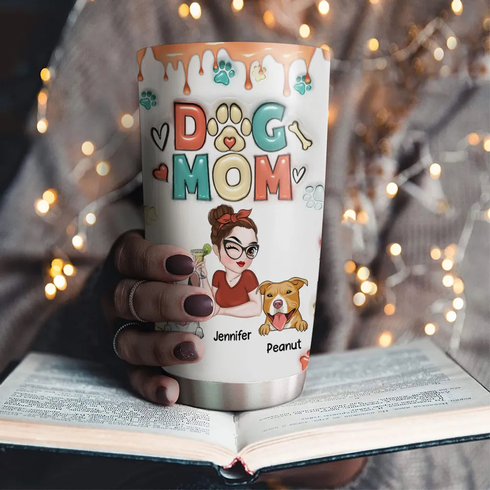 Shineful Mom Of Dogs - Personalized 20oz Tumbler