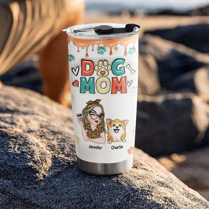 Shineful Mom Of Dogs - Personalisierter 20oz-Becher