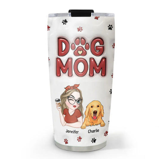 Shineful Lovely Dog Mom - Personalisierter 20oz-Becher