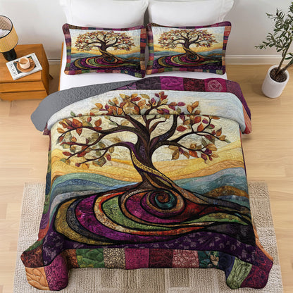 Shineful All Season Quilt 3-Piece Set A Celebration of Growth and Renewal