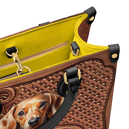 Shineful Leather Bag Dapper Doxie