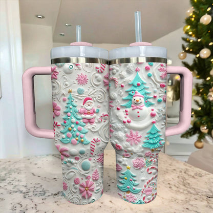 Shineful Glossy Tumbler Cute Christmas