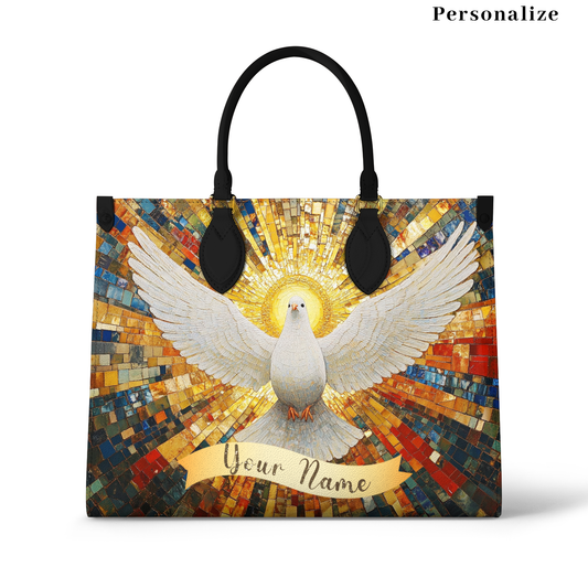 Shineful Leather Bag Dove of Peace