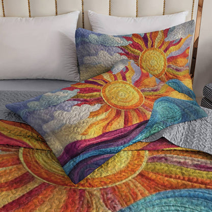 Shineful All Season Quilt 3-Piece Set Coastal Dreams