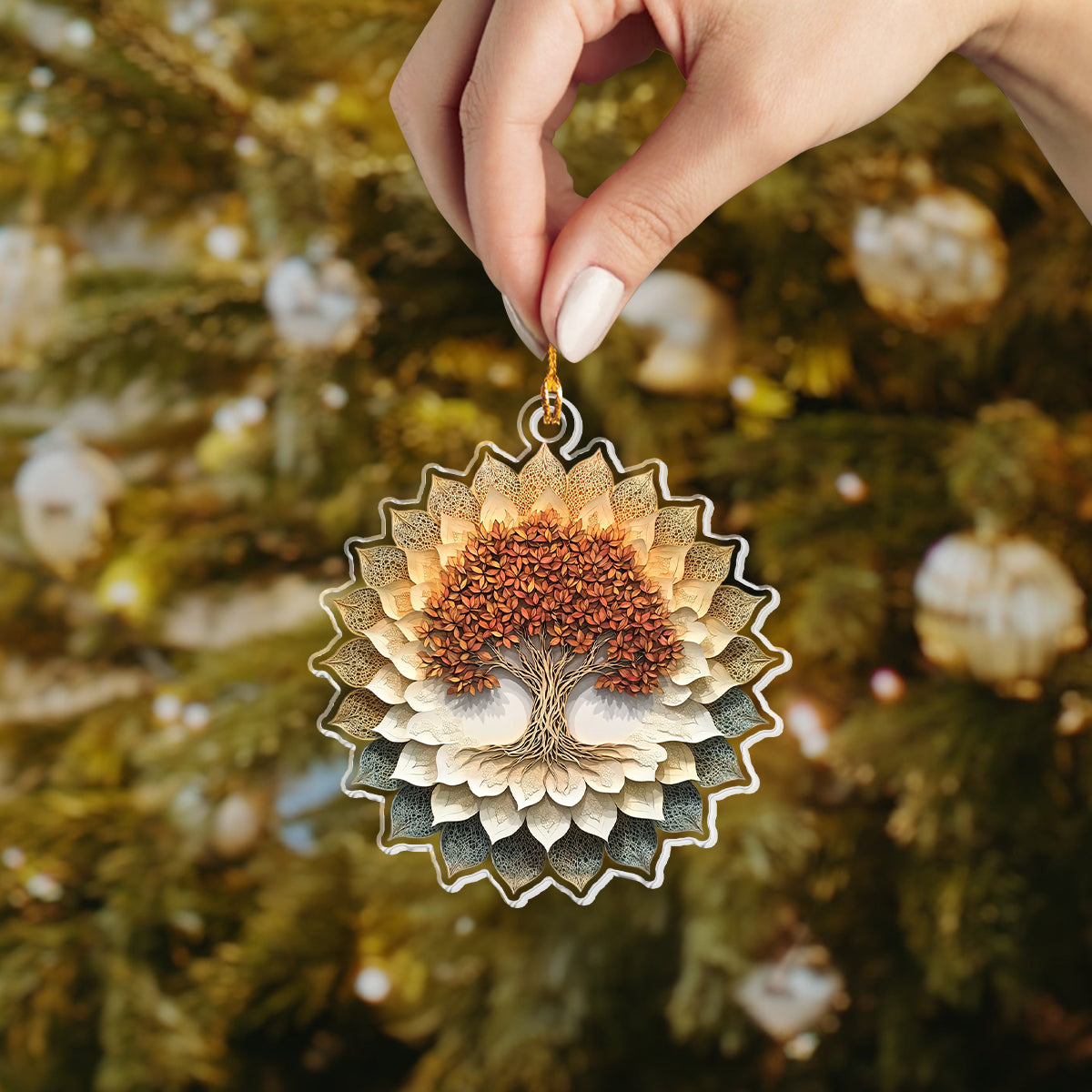 Shineful 2D Acrylic Ornament - The Eternal Tree of Life