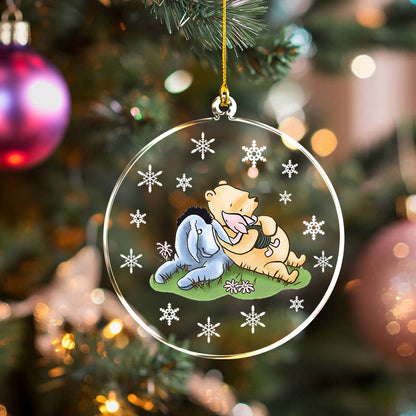 Shineful 2D Acrylic Ornament Pooh And Friends