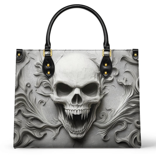 Sac en cuir brillant Skull Eternal Shadow