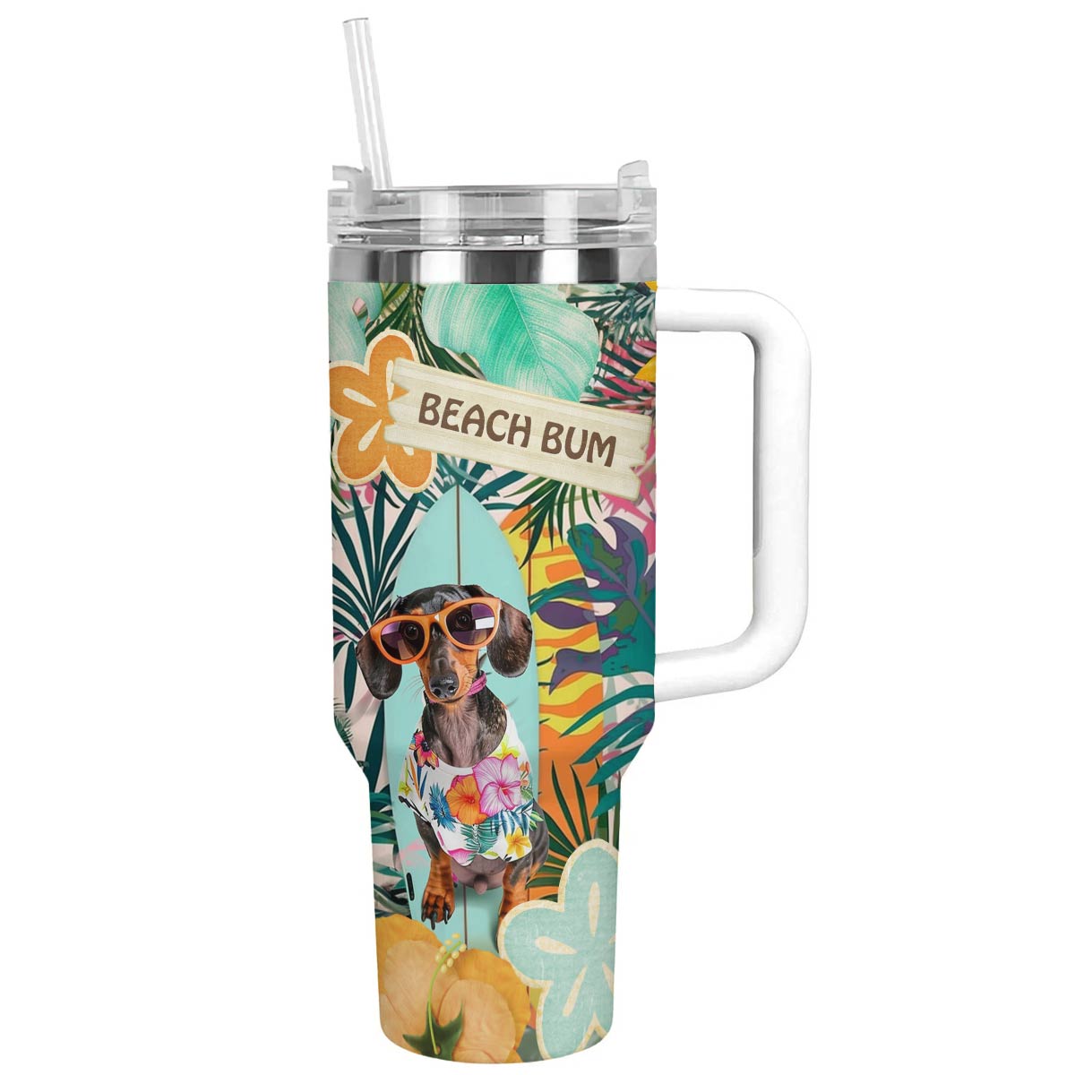 Shineful Tumbler Dackel Strand