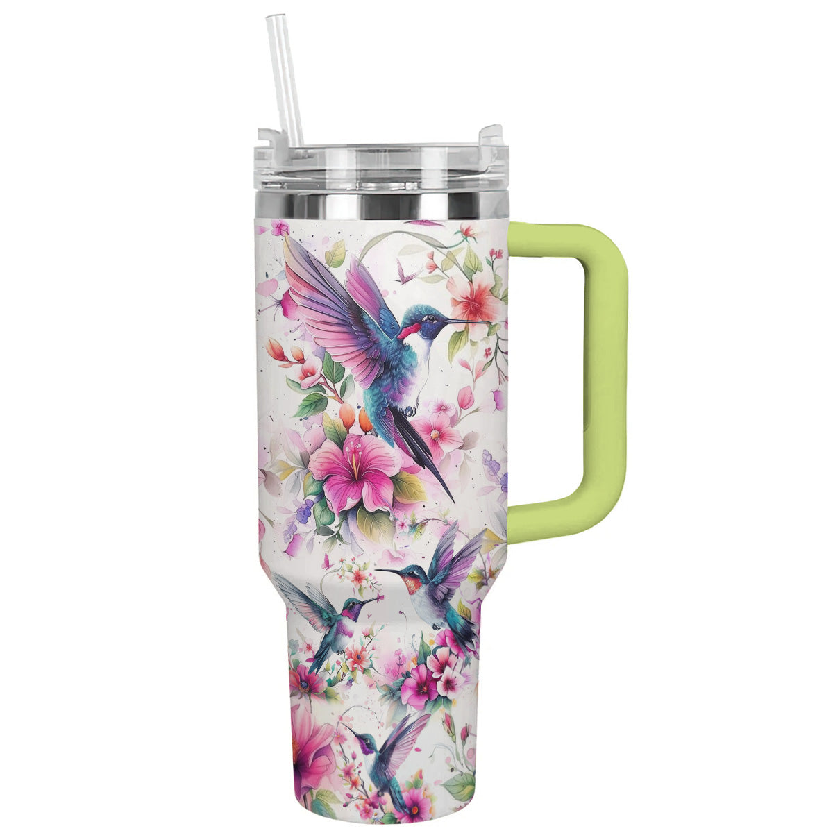 Humming Bird 40 Oz Shineful™ Tumbler Charming Nl09 Green 40Oz