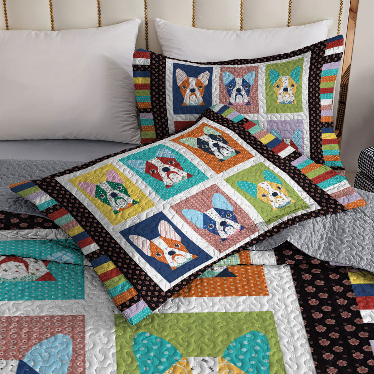 Shineful All Season Quilt 3-Piece Set Snuggly Companions