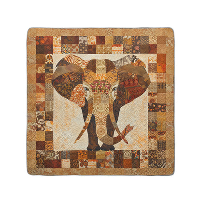 Shineful All Season Quilt 3-Piece Set Elephant Lovers