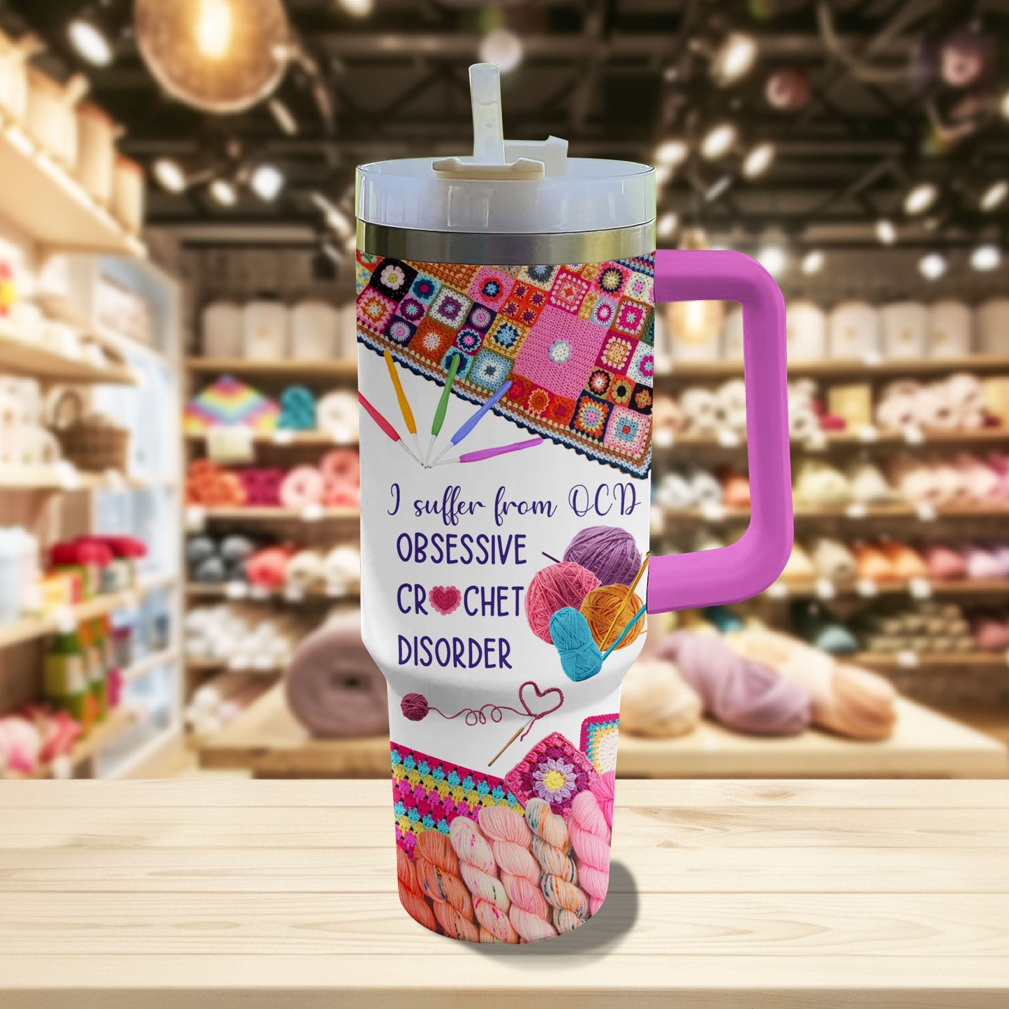 Shineful Tumbler Enchanting Crochet Dreams