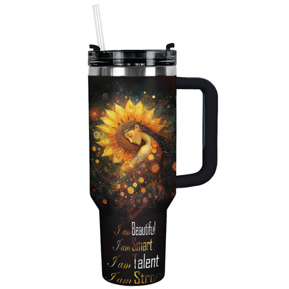 Shineful Tumbler Sunflower of Faith