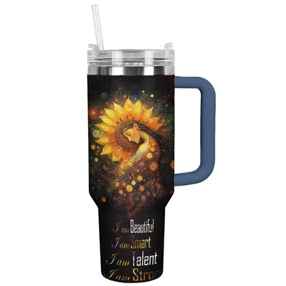 Shineful Tumbler Sunflower of Faith