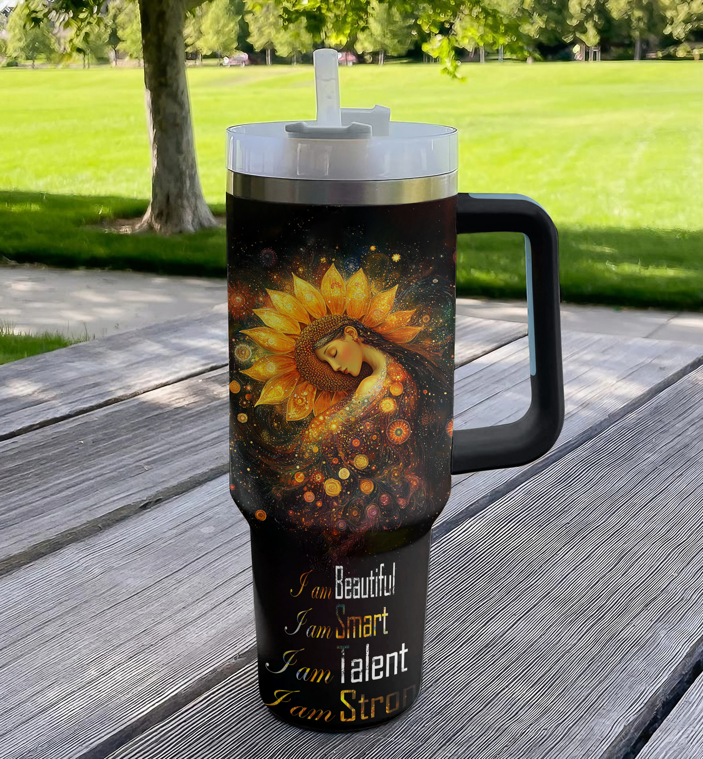 Shineful Tumbler Sunflower of Faith