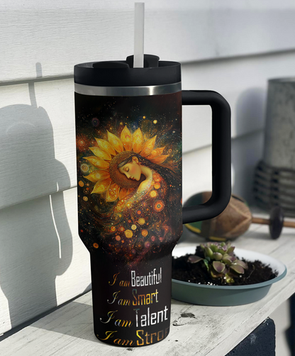 Shineful Tumbler Sunflower of Faith