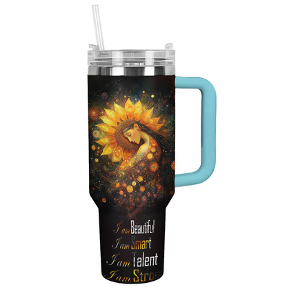 Shineful Tumbler Sunflower of Faith