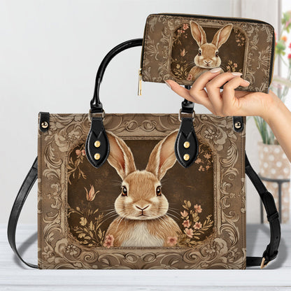 Shineful Leather Bag Easter Bunny Blossom