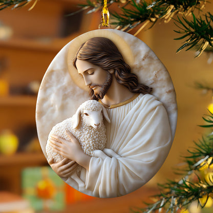 Shineful 2D Acrylic Ornament In God's Arms