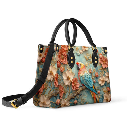 Shineful Leather Bag Macaw Majesty