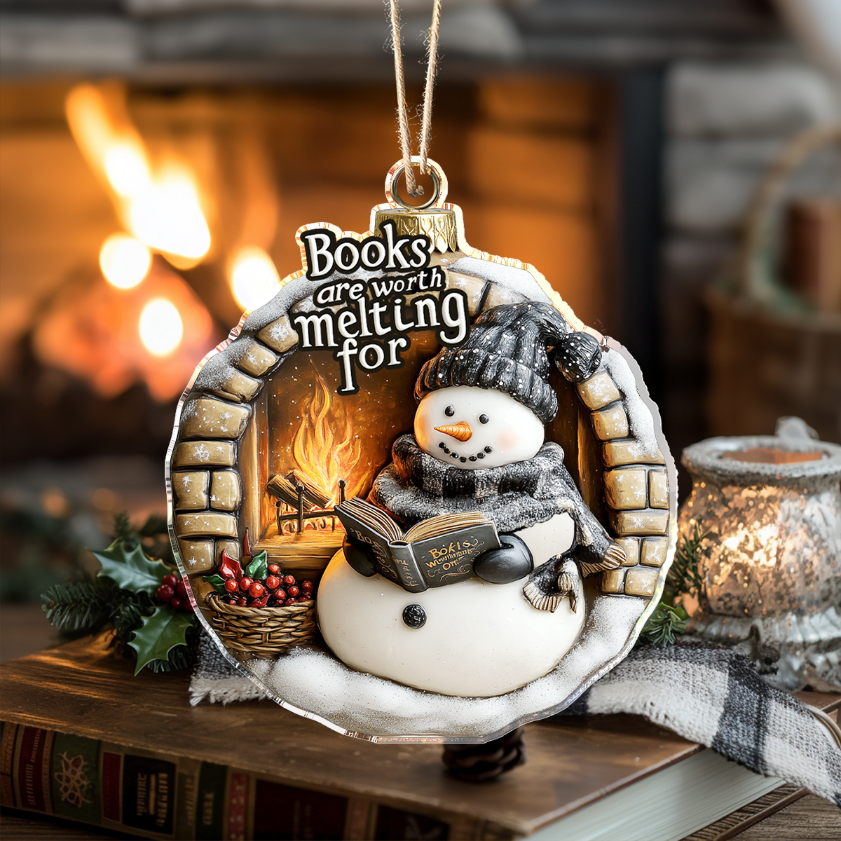 Shineful 2D Acrylic Ornament Books Are Worth Melting For