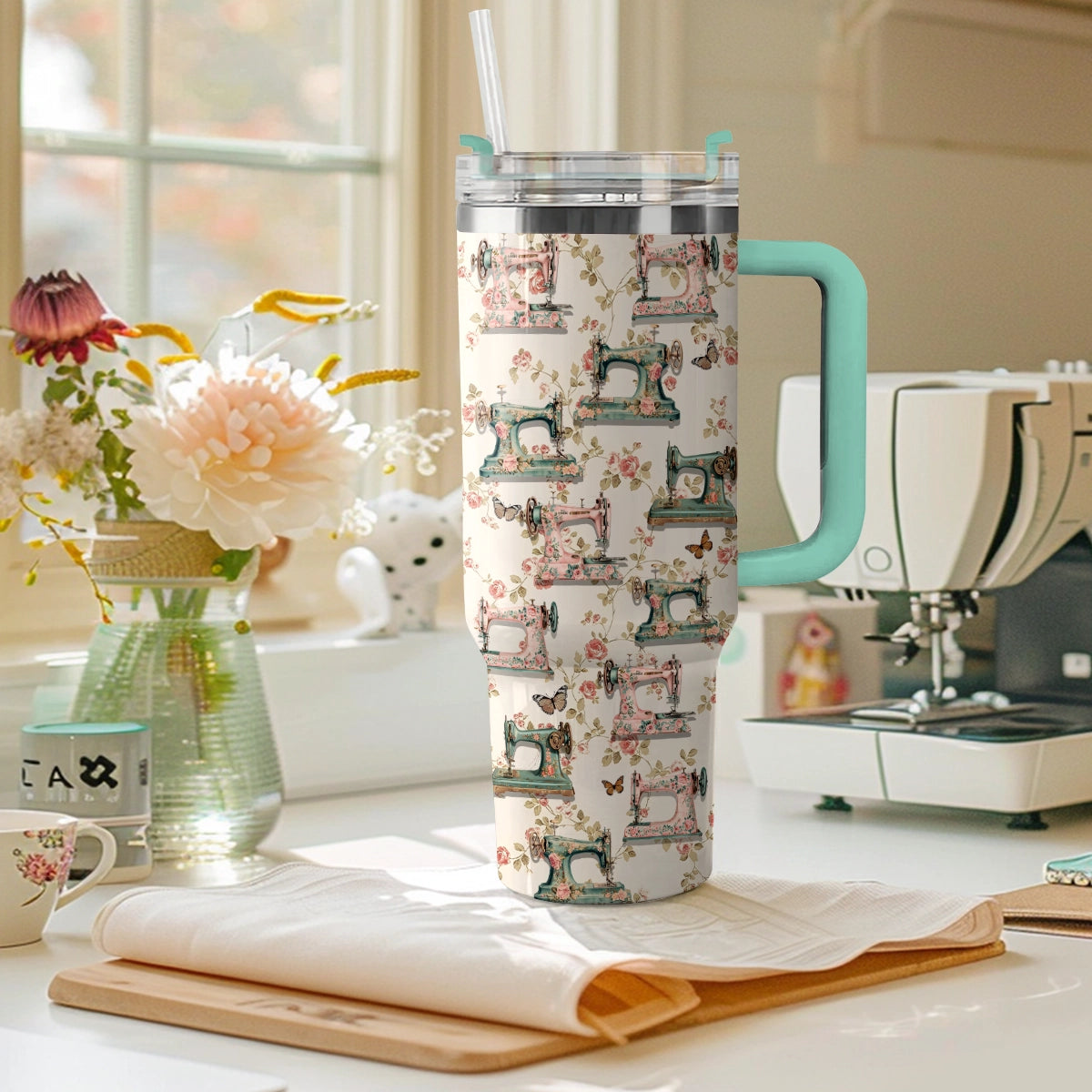 Shineful Tumbler Vintage Timeless Quilting