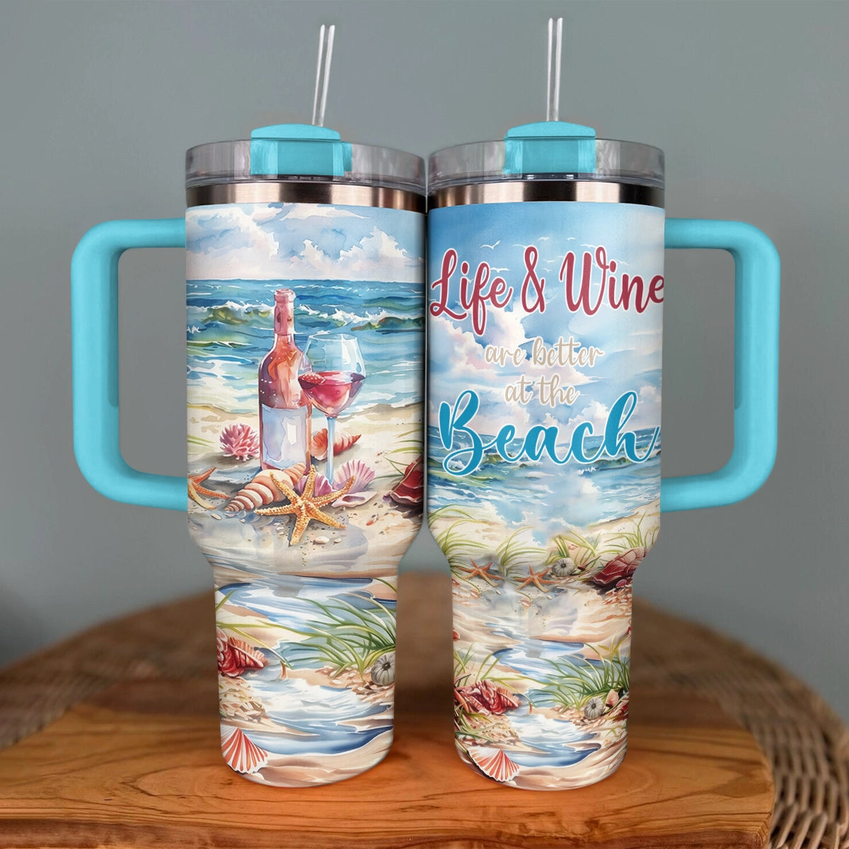 Shineful Tumbler Life & Wine