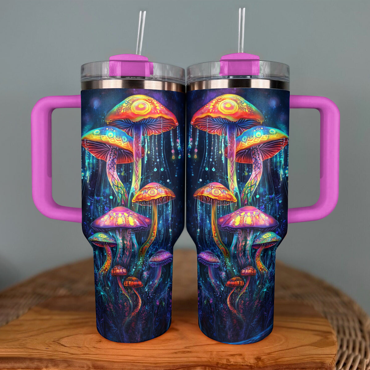 Shineful Tumbler Hippie Psychedelic Shroom