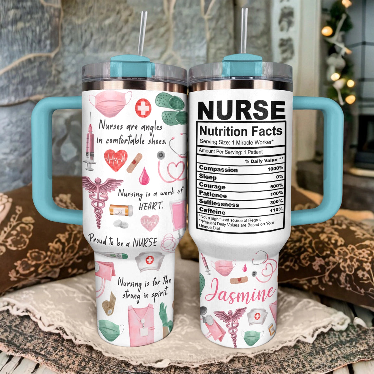 Shineful Tumbler Nurse Nutrition Facts