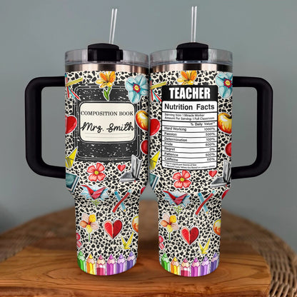 Shineful Tumbler Teacher's Composition