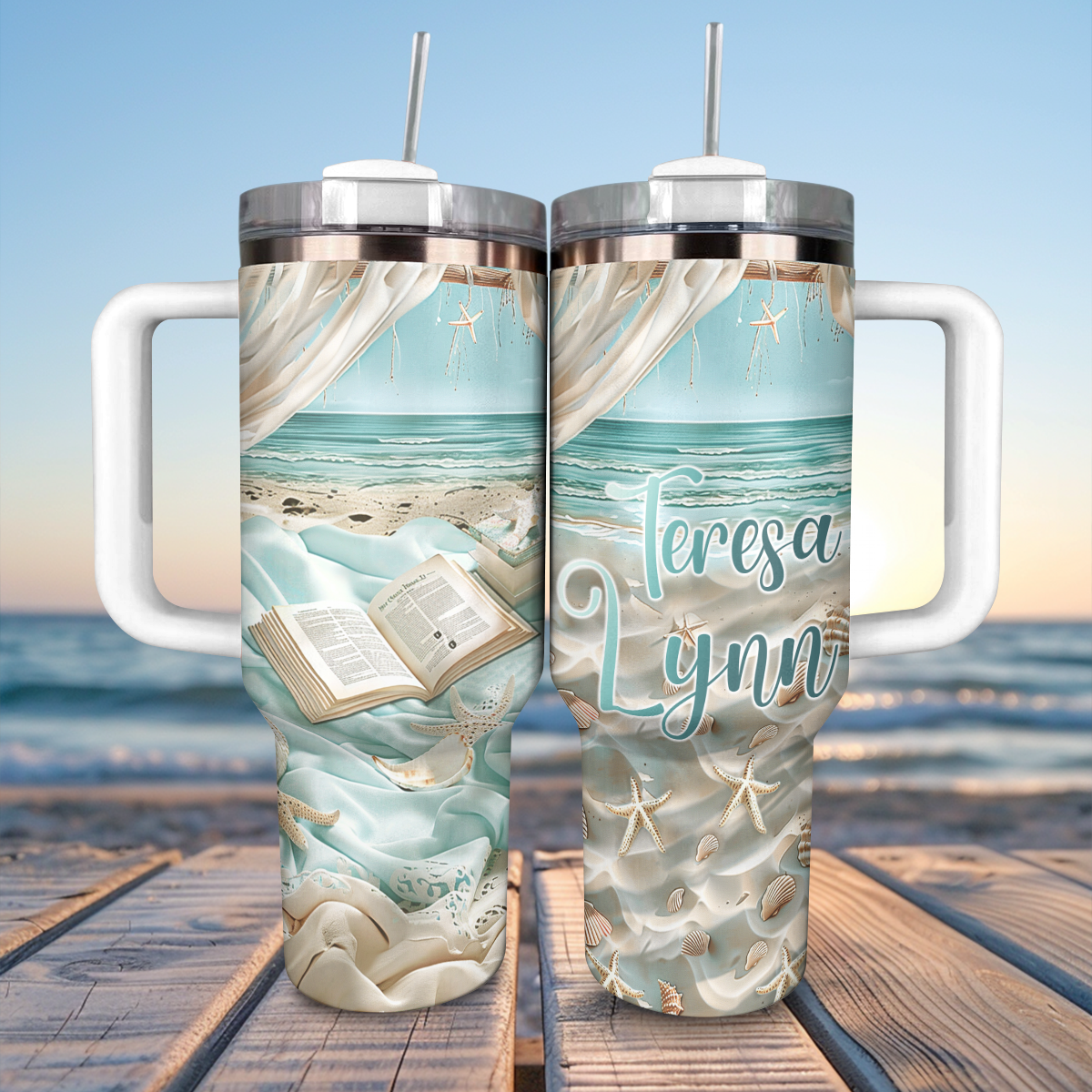 Shineful Personalized Tumbler Coastal Chapters