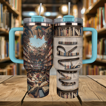 Shineful Tumbler Personalized Book Lover Reading Enthusiast KL30