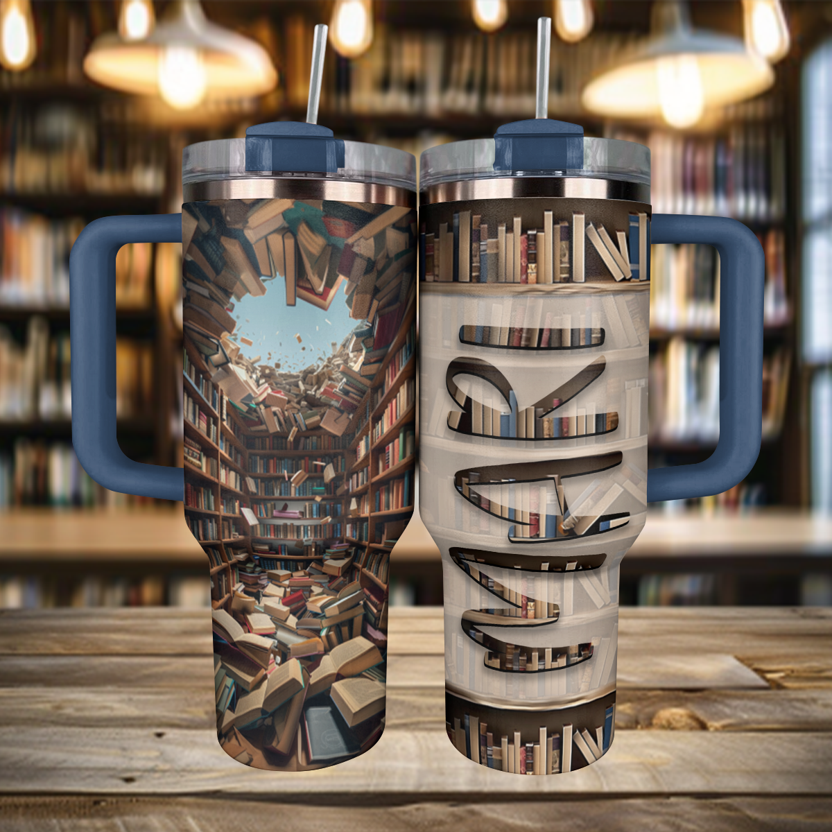 Shineful Tumbler Personalized Book Lover Reading Enthusiast KL30