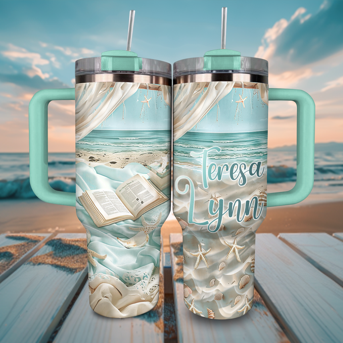 Shineful Personalized Tumbler Coastal Chapters