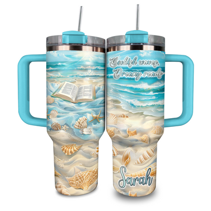 Shineful Personalized Tumbler Bookish Waves Dreamy Reads