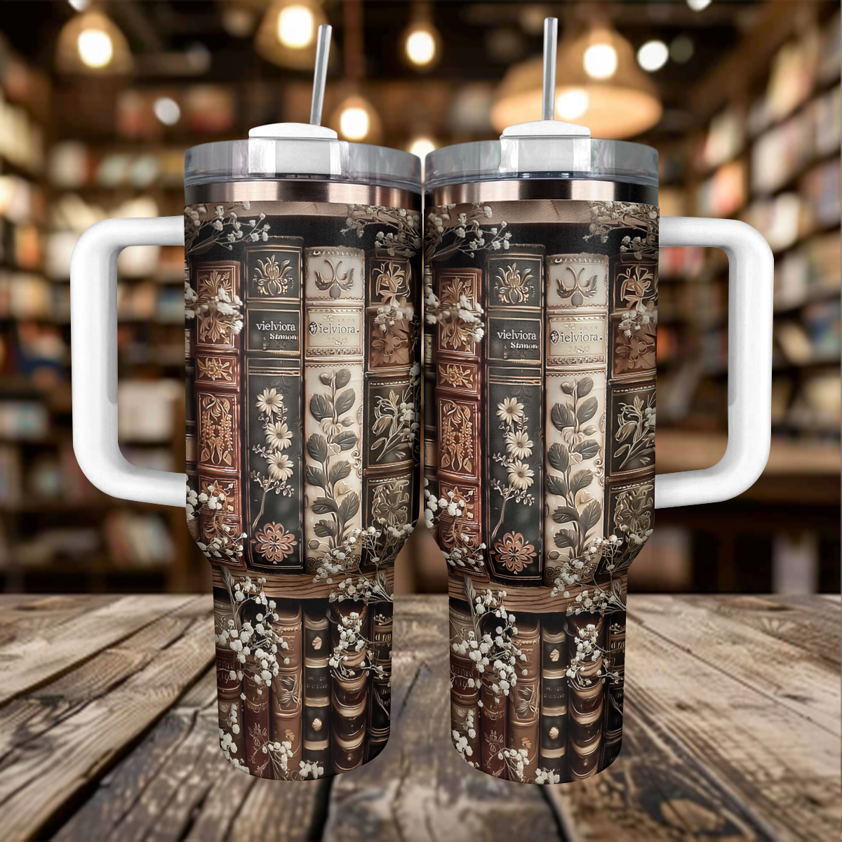 Shineful Tumbler Vintage Literary