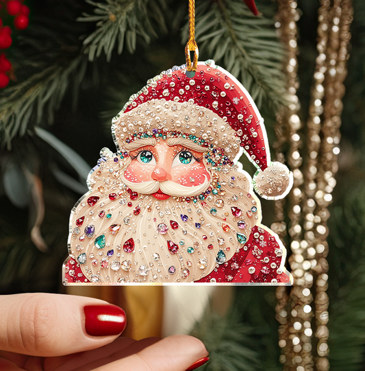 Shineful 2D Acrylic Ornament - Santa