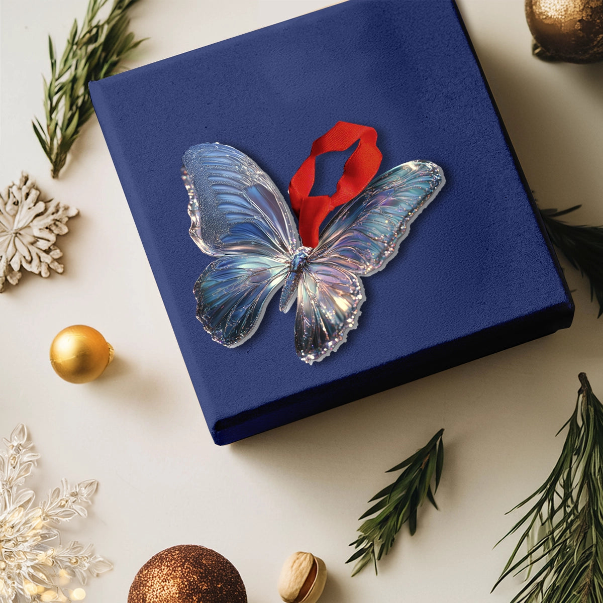 Shineful Acrylic Ornament Mystic Night Butterfly