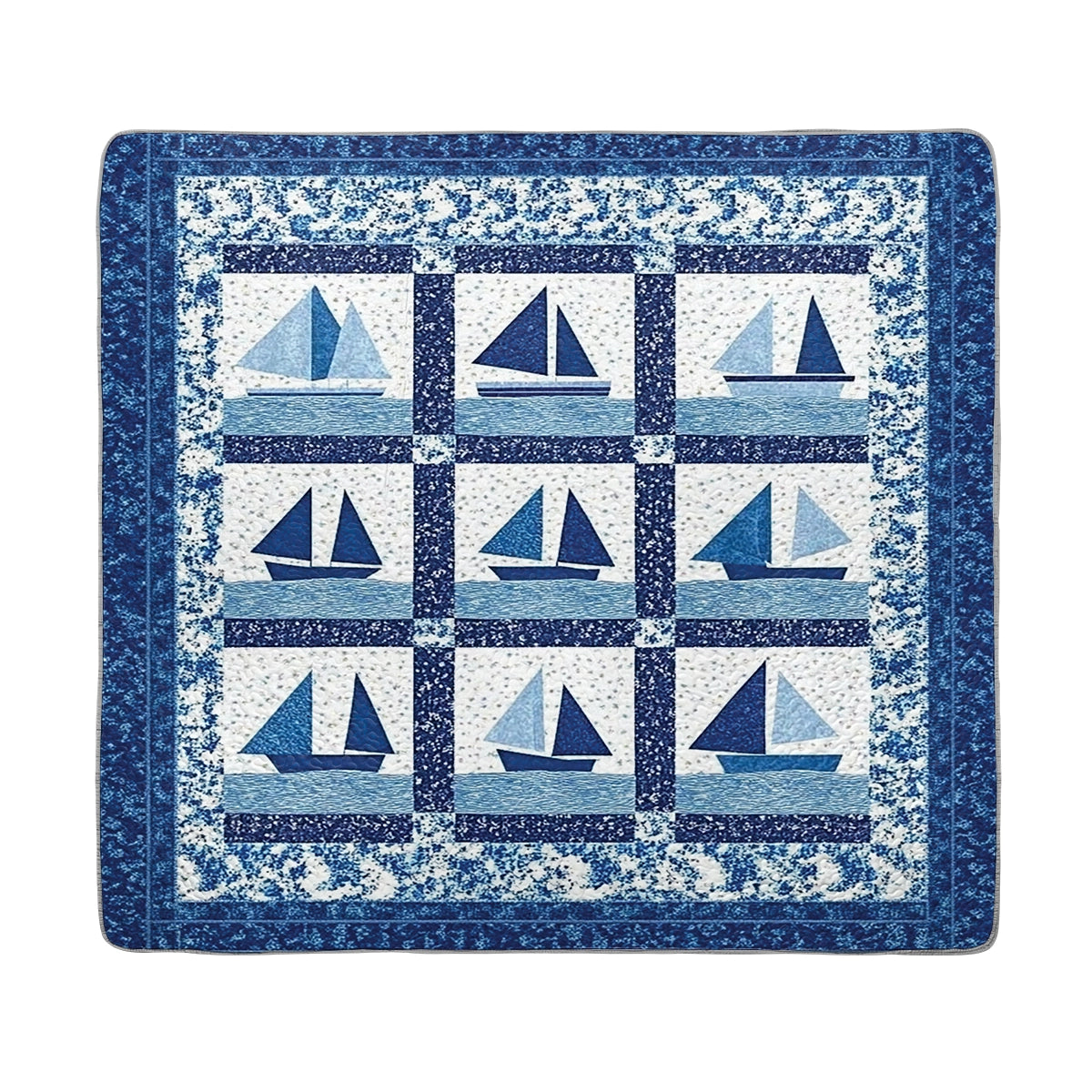 Shineful All Season Quilt 3-Piece Set - Sail Away