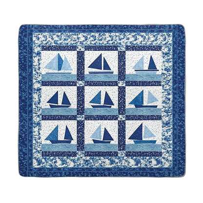 Shineful All Season Quilt 3-Piece Set - Sail Away