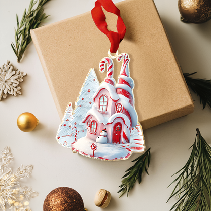 Shineful Acrylic Ornament Whimsical House